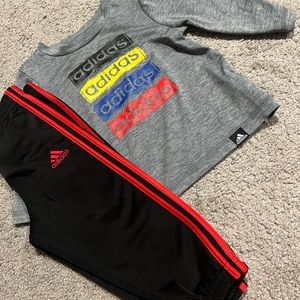 Adidas toddler set